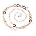 Fashion  Chain Belt For Women Dresses Waistband Round Metal Tassel Waist Belt Female Hip High Waist Chain. 