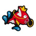 1pcs Pokemon Anime Sandals Accessories PVC Pikachu Psyduck Squirtle Jibbtz Croo Charms Gifts for Children Shoe Charms Decoration. 