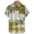 2022 3d Men's Hawaiian Shirt Men 5xl Breathable Summer Stitching Retro Shirts For Men Single Row Button Short Sleeve Men Tops. 