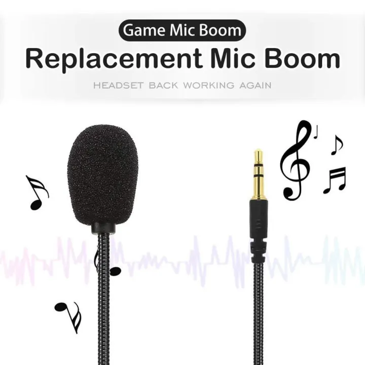 Wired%20Stereo%20Studio%20Gaming%20Headset%20Microphone%20adjustable%20360%20degrees%20bendable%20gaming%20Mic%203.5mm%20combined%20mic%20headphone%20jack%20Black%20-%20Image%207