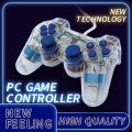 Transparent Wired Game Joystick USB Video Game Controller PC Gamepad Joypad with LED. 