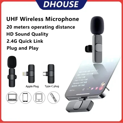 K8%20Wireless%20Lavalier%20Microphone%20Portable%20Mini%20Mic%20For%20Type-C%20-%20Microphone%20-%20Image%203