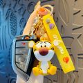 YAOO Funny Cute Tiger Year Cartoon Girls Boys Kids Tiger Key Chains Bag Pendant Decoration Chinese Style Key Ring Car Key Accessories. 