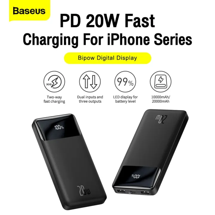 Baseus%20Bipow%2020000mAh%2020W%20Power%20Bank%20For%20Phone%20Samsung%20Huawei%20Type%20C%20PD%20Fast%20Charging%20Quick%20Charge%203.0%20USB%20Powerbank%20External%20Battery%20-%20Image%202