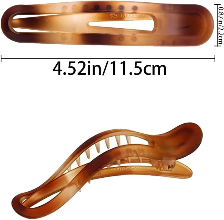 korean%20style%20hair%20claw%20Women%20%20band%20DuckBill%20claw%20Clip%20Alligator%20Hair%20Claw%20Clips%20for%20Women%20Flat%20Alligator%20Hair%20Clips%20for%20Styling%20Sectioning%20Strong%20Hold%20Matte%20Big%20Hair%20Clips%20For%20Styling%20Duckbill%20-%20Image%202