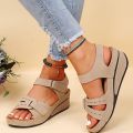2023 New Sandals Shoes Women Soft Women's Sandals Slip On Open Toe Walking Shoes Slipper Party Footwear Female Zapatillas Muje.