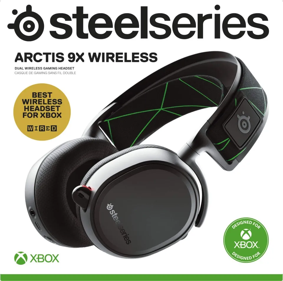 SteelSeries Arctis 9X Wireless transmission gaming