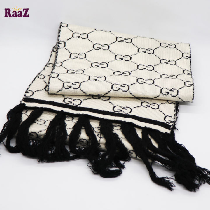Black%20And%20White%20Woolen%20Scarf,%20Soft%20Muffler%20Stylish%20Fashion%20Scarf%20For%20Men%20And%20Women%20-%20Image%206