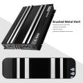 4-Channel C-ar Audio Amp-lifier 5800W High-Power Amp 12.0V Ultra-Thin Four-Way Power Amp-lifier Class A/B. 