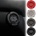 Car Motorcycle Engine Start Stop Button Cover Stickers Auto Ignition Switch Rotatable Protection Cap Decor Decal Car Accessories. 