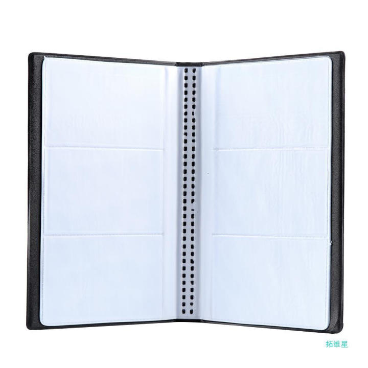 Leather%20Cards%20ID%20Credit%20Card%20Holder%20Books%20Cards%20Album%20Book%20Case%20Organizer%20Business%20Collection%20Storage%20Container%2040/120/180/240/300%20Card%20Position%20-%20Image%208