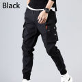 Summer Thin Men Jogging Golf Pantslyester Cargo Work Tactical Pant Tracksuit Spring Trousers Man Clothes Ankle Length. 
