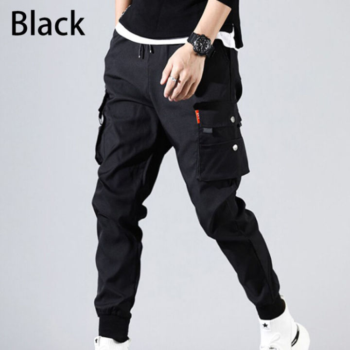 Summer%20Thin%20Men%20Jogging%20Golf%20Pantslyester%20Cargo%20Work%20Tactical%20Pant%20Tracksuit%20Spring%20Trousers%20Man%20Clothes%20Ankle%20Length%20-%20Image%202