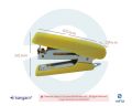 Kangaro Stapler Machine With 1000 Pcs Stapler pin Free (Indian, Mini-10).