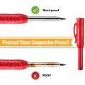 Mechanical Pencil Set with 4 Mechanical Carpenter Pencils 24 Refills.