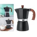 Stovetop Espresso Maker Moka Pot Coffee Brewer Moka Pot Percolator 150ml. 
