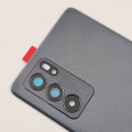 For OPPO Reno6 Pro 5G Original Gorilla Glass Battery Cover Reno 6 Pro Back Door Rear Housing Panel Case + Camera Lens Adhesive. 