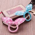 Hair band For girls 10 pieces 10pcs-Cute Rabbit Ears Elastic Hair Bands Hair band For girls 10 pieces for daily use From China.