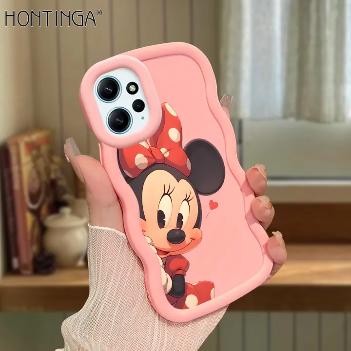 Hontinga%20for%20Redmi%20Note%2012%204G%20Back%20Cover%20Cartoon%20Mickey%20Pattern%20Luxury%20Phone%20Cover%20Soft%20Silicone%20Macaron%20Wave%20Mobile%20Case%20-%20Image%202
