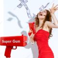 Luxury Money Spray Gun Cash Cannon Spray Money Gun Money Rain Toy. 