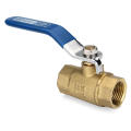 TMOK TK201 1/2" 3/4" 1" Female Brass Two Piece Full Port Thread Ball Valves with Vinyl Handle-1/2inch. 