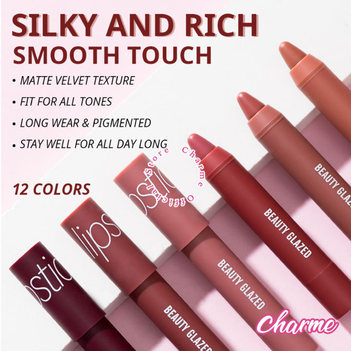 Beauty%20Glazed%20Lip%20Crayon%20Lipstick%20-%20Image%202