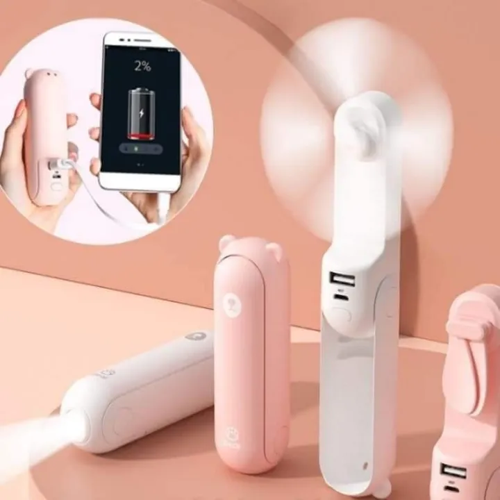 JISULIFE%20F8%203-in-1%20Mini%20Foldable%20Fan%20with%20Flashlight%20&%20Power%20Bank%202000mAh%20-%20Image%206