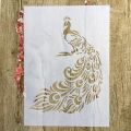 Stencil for Wall & Fashion Painting Template 10 by 8 inch..