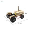DIY Wooden Science Experiment Model Kits DIY Assembly Handmade Tractor Kids. 