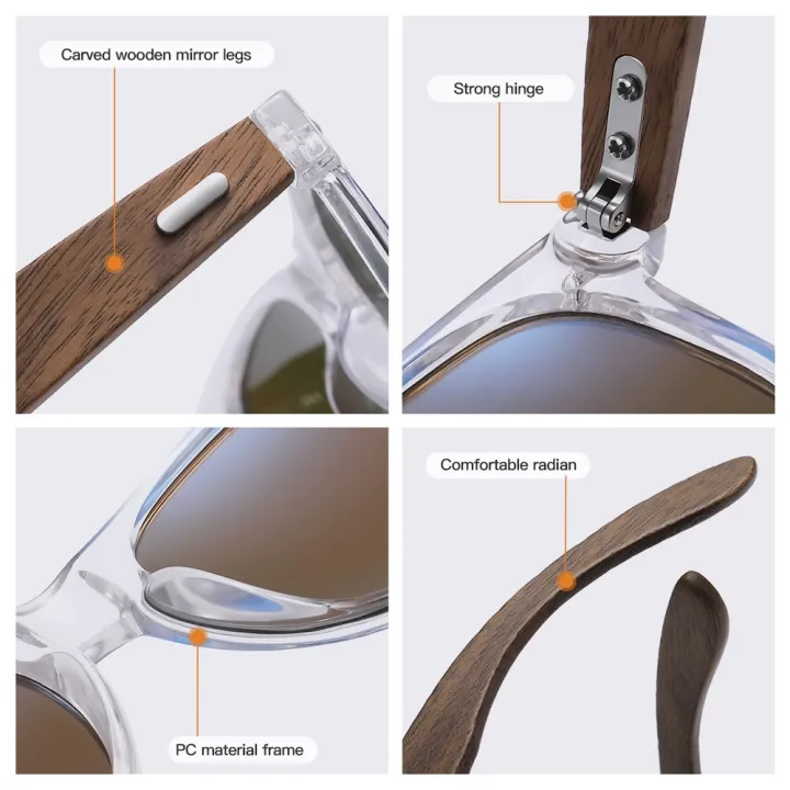 GM%20Brand%20Transparent%20Color%20Frames%20Sunglasses%20Men%20Women's%20Polarized%20Delicate%20Fashion%20Handmade%20Wood%20Sunglasses%20With%20Box%20-%20Image%204