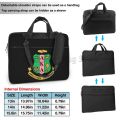 AKA Sorority Laptop Bag Water Resistant Large Laptop Case Computer Bag for Office Business Travel 13 14 15.6 Inch Gift for Women.