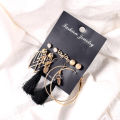 Earrings for Women Korean Metal Earring Trend Jewelry Fashion Women's Earrings Set Korean Geometric Stud.