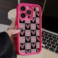 Cute Love Heart Couples Camera Protection Case For iPhone 11 12 13 14 Pro Max 15 Pro Max X XR Max 7 8 Plus Soft TPU Back Cover.