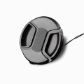 Walkingway Lens Cap Holder 43/49/52/55/58/62/67/72/77/82mm Center Pinch Snap-on Cap Cover Lens Cap Protective Lens Protector. 