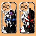 Cellphone Case For iPhone 6 6S 7 8 Plus XR X XS Max 14 15 PRO MAX PLUS SE 2 3 Phone Casing Soft Popular Angel Eyes Anime Gundam Bumber Clear Camera Protective TPU Shockproof Anti-falling. 