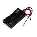 Battery Holder Case- 2xAA Black.