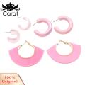 Carat Daily Earrings Stylish Geometric C-shaped Earrings Set for Women Lightweight Ear Hoop Jewelry for Prom Cocktail Parties 3 Pairs Geometric Earrings. 