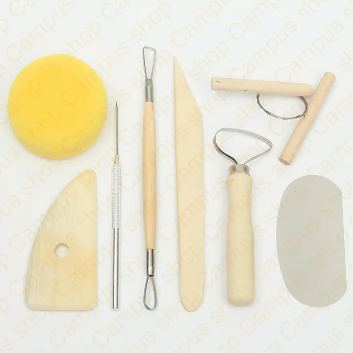8Pcs%20Pottery%20Tools%20Set%20Clay%20Needle%20Cutter%20Loop%20Ribbon%20Ceramics%20Clay%20Sculpting%20Modeling%20Tool%20Kit%20-%20Image%202