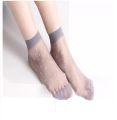 6 Pair Six Colour Crystal Polka Dot Socks. 