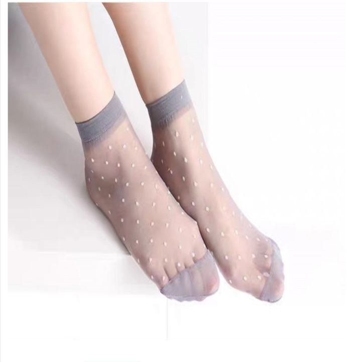 6%20Pair%20Six%20Colour%20Crystal%20Polka%20Dot%20Socks%20-%20Image%207