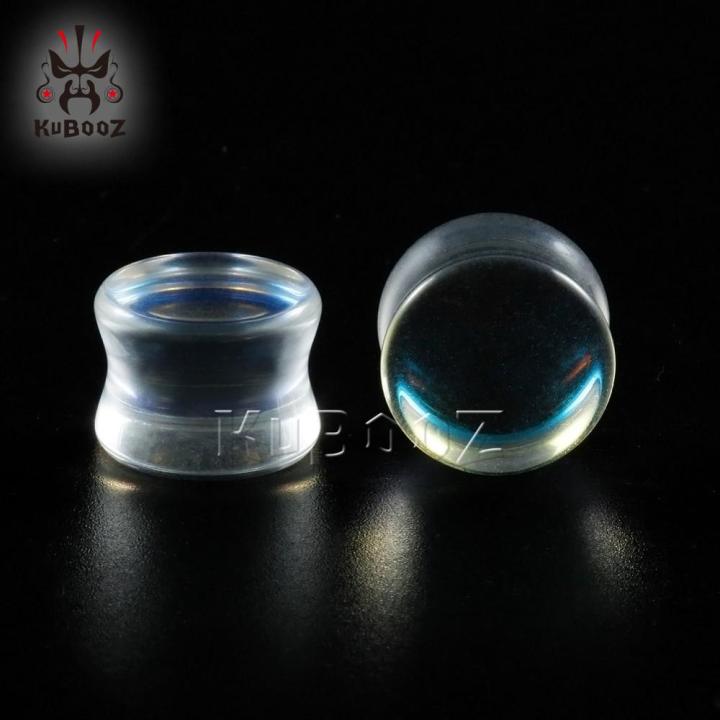 KUBOOZ%20Fashion%20Transparent%20Glass%20Colorful%20Ear%20Piercing%20Plugs%20Gauges%20Expanders%20Body%20Jewelry%20Earring%20Tunnels%20Stretchers%202PCS%20-%20Image%204
