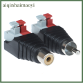 aiqinhaimaoyi Speaker Wire A/V Cable to Audio Male Famale RCA Connector Press Plug Terminal. 