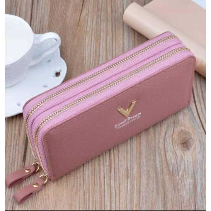 Wholesale Design Lady Long Capacity Messenger Cell Phone Wallet Bag Ladies Purse - Bag