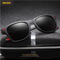 Polarized red Sunglasses Classic Men Women Fashion Brand Driving Square Frame Sun Glasses Male Goggle.