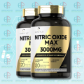 Carlyle Nitric Oxide Supplement 3000mg | 120 Capsules | Pre Workout with L-Arginine & L-Citrulline | Non-GMO, Gluten Free. 