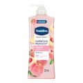 320 ml Vaseline Superfood Freshlook peach lotion International Thailand product used for male female. 