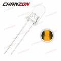 【Daily Necessities For Anyone Store】100pcs Yellow LED 5mm Round Ultra Bright LED Light Emitting Diode Lamp Water Clear 20mA 5 mm Through Hole Bulb. 