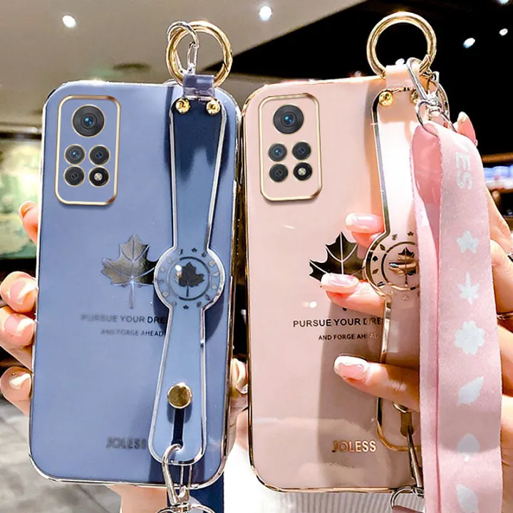 For%20Xiaomi%20Redmi%20Note%2011%20Back%20Cover%20with%20Lanyard%20+%20Wristband%20Fashion%20Shiny%20Maple%20Leaf%20Plating%20Bumper%20Stand%20Holder%20Case%20Camera%20Protection%20Soft%20Silicone%20Mobile%20Phone%20Cases%20-%20Image%204