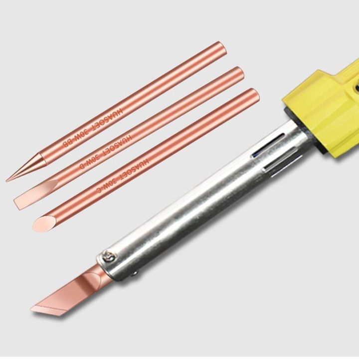 Pure%20Copper%20Welding%20Tool%2030/40/60W%20External%20Heat%20Soldering%20Iron%20Tip%20Solder%20Iron%20Head%20Replacement%20-%20Image%207