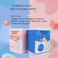 Electric Money Bank for Kids, Kids Money Bank, Password Safe Money Bank,Electric Piggy Bank, Mini Atom Electronic Coin Bank Box for Password Lock Case.